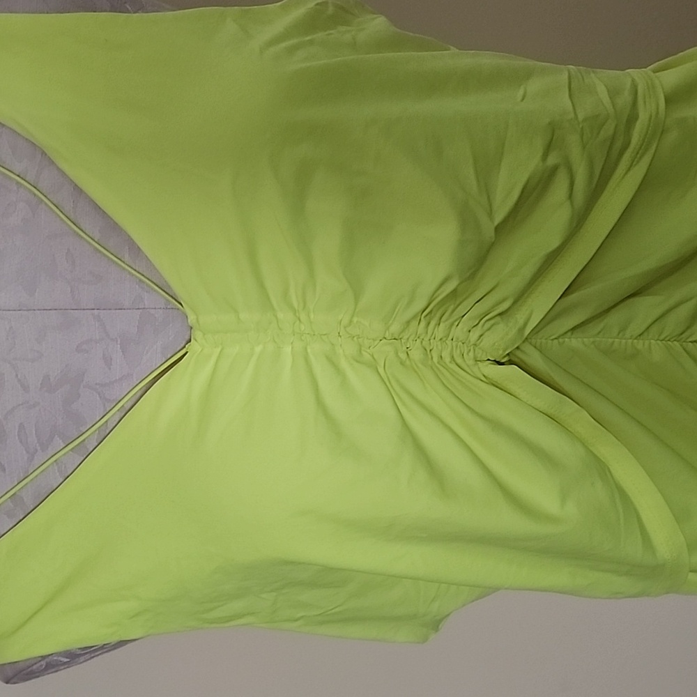 Lucky In Love Ruched Layer tank XL - Picture 3 of 7